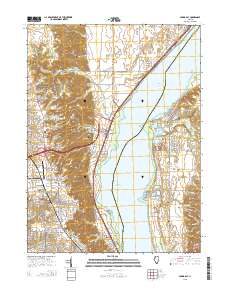 Spring Bay 2015 topographic map thumbnail