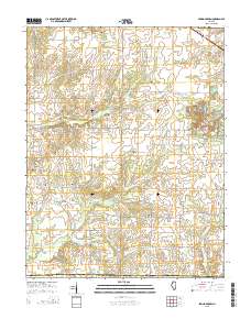 Spring Garden 2015 topographic map preview