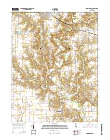 Sorento South 2015 topographic map thumbnail