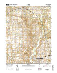 Steeleville 2015 topographic map thumbnail