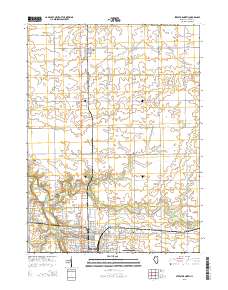 Streator North 2015 topographic map thumbnail