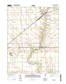 Villa Grove 2015 topographic map thumbnail