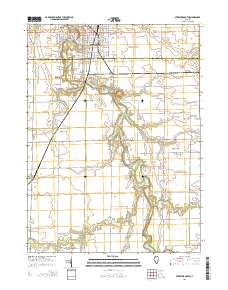 Streator South 2015 topographic map thumbnail
