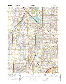 Plainfield 2015 topographic map thumbnail