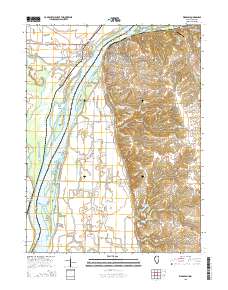 Warsaw 2015 topographic map thumbnail
