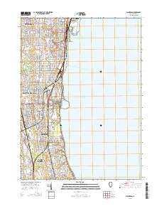 Waukegan 2015 topographic map thumbnail