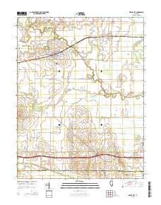 Wayne City 2015 topographic map thumbnail