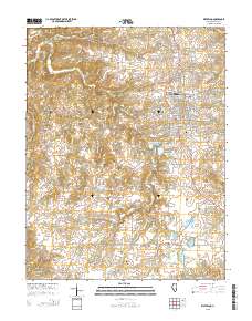 Waterloo 2015 topographic map thumbnail