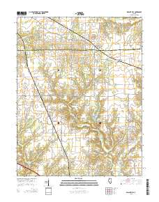 Walnut Hill 2015 topographic map thumbnail