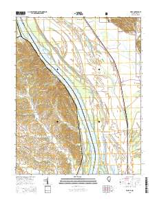 Ware 2015 topographic map thumbnail