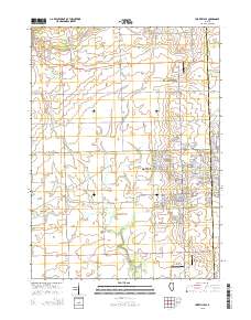 Yorkville SE 2015 topographic map thumbnail