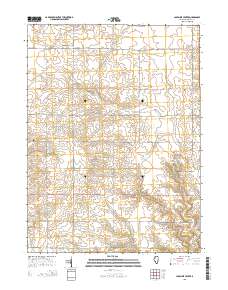La Prairie Center 2015 topographic map thumbnail