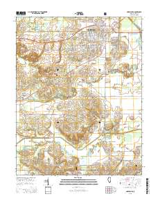 Harrisburg 2015 topographic map thumbnail