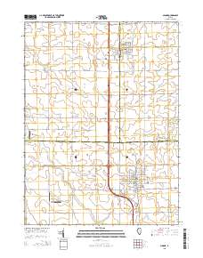 Minonk 2015 topographic map thumbnail