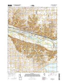 Marseilles 2015 topographic map thumbnail