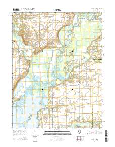 Wildcat Lake 2015 topographic map thumbnail