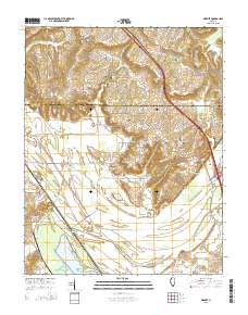 Mermet 2015 topographic map thumbnail