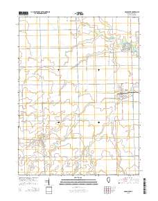 Cissna Park 2015 topographic map thumbnail