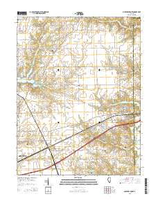 Mulberry Grove 2015 topographic map thumbnail