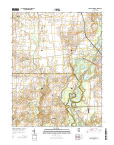 New Athens West 2015 topographic map thumbnail