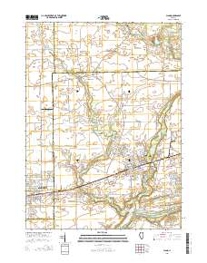 Plano 2015 topographic map thumbnail