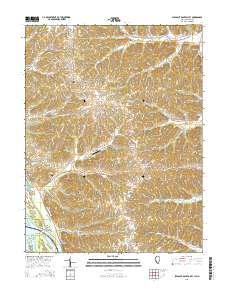 Pleasant Dale Valley 2015 topographic map thumbnail