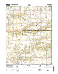 Patoka 2015 topographic map thumbnail