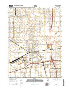 Rochelle 2015 topographic map thumbnail