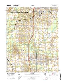 West Frankfort 2015 topographic map thumbnail