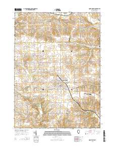 Mount Morris 2015 topographic map thumbnail
