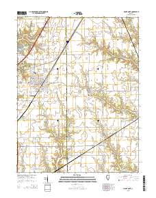 Mount Olive 2015 topographic map thumbnail
