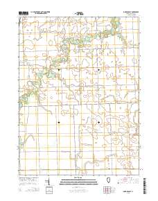 Onarga East 2015 topographic map thumbnail