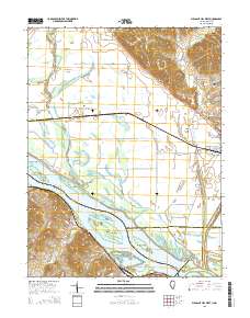 Pleasant Hill West 2015 topographic map thumbnail