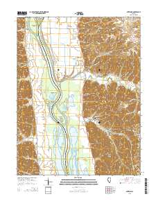 Nutwood 2015 topographic map thumbnail