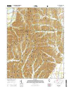 Mill Creek 2015 topographic map thumbnail