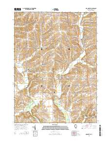 Orangeville 2015 topographic map thumbnail