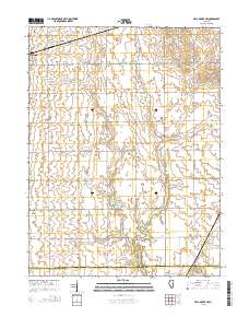 Villa Grove NW 2015 topographic map thumbnail
