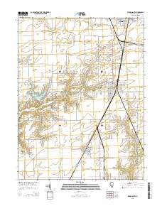 Virden South 2015 topographic map thumbnail