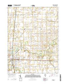 Watseka 2015 topographic map thumbnail