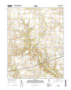 Xenia NE 2015 topographic map thumbnail