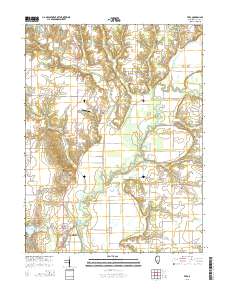Vera 2015 topographic map thumbnail