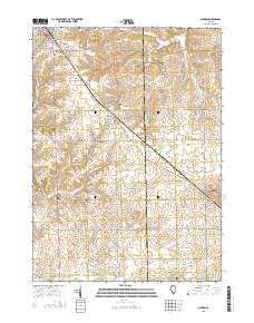 Warren 2015 topographic map preview