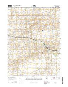 Saybrook 2015 topographic map thumbnail