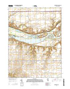 Starved Rock 2015 topographic map thumbnail