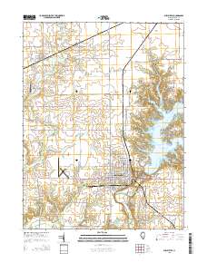 Shelbyville 2015 topographic map thumbnail