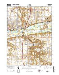 La Salle 2015 topographic map thumbnail