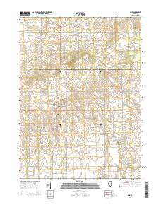 Ohio 2015 topographic map thumbnail