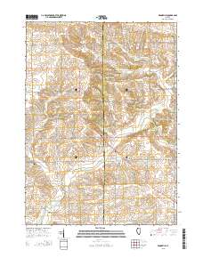 Brookville 2015 topographic map thumbnail
