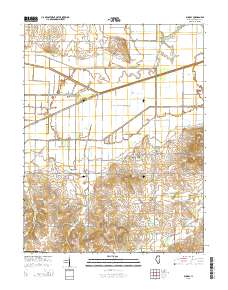 Bungay 2015 topographic map thumbnail