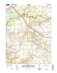 Okawville 2015 topographic map thumbnail